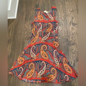 Paisley Free People Dress - Size 4